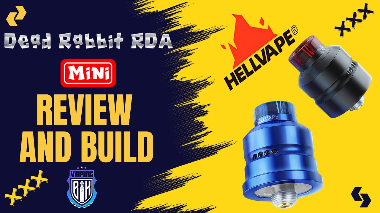 Dead Rabbit mini RDA by Hellvape review and build