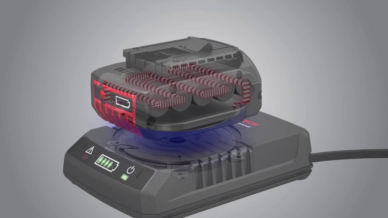 Bosch Professional - Wireless Charging - Animation