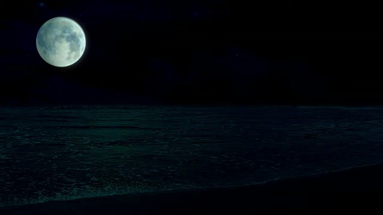 Fall Asleep Fast Tonight🌊 Night Ocean Waves for Stress & Anxiety Relief