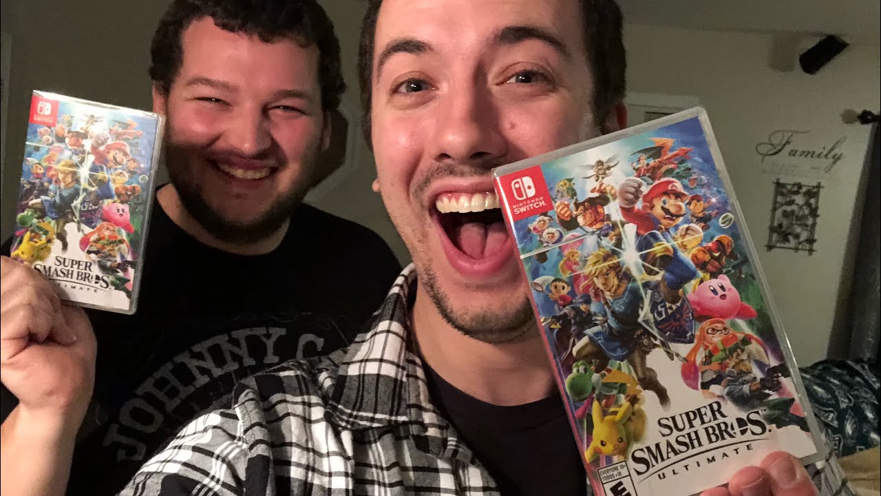 SUPER SMASH BROS. ULTIMATE MIDNIGHT RELEASE!