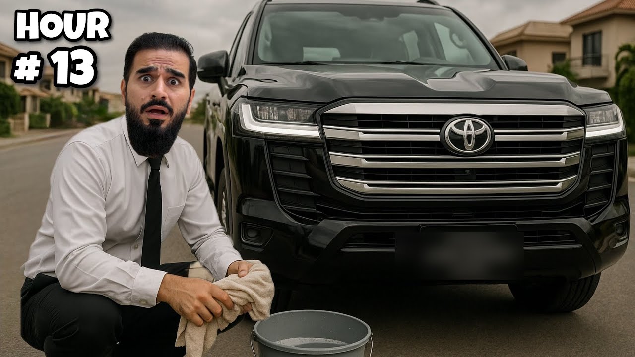 WORKING AS A LAND CRUISER DRIVER FOR 24 HOURS
