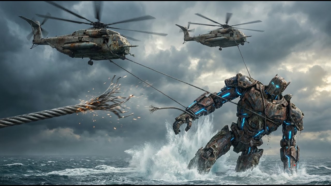 We Found a Fallen Giant Robot Under the Ocean… And Brought It Back to Life