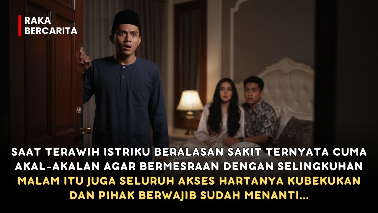 PAMIT TERAWIH ISTRI MALAH ASIK BAWA SELINGKUHAN KE RUMAH—SILAKAN NIKMATI KARENA SEMUA SUDAH KU...