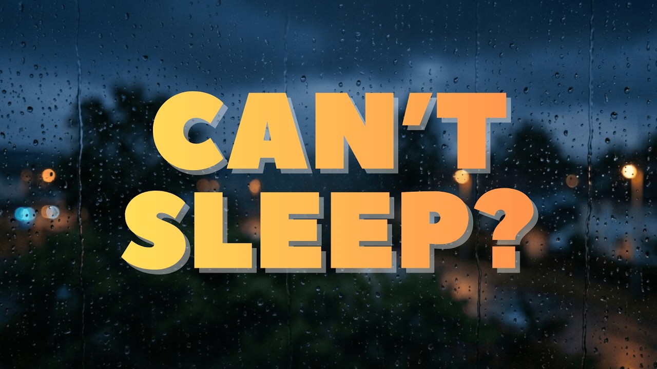 Severe Insomnia? This Heavy Rain Will Knock You Out in Minutes | 10 Hours–ASMR Sounds for Deep Sleep