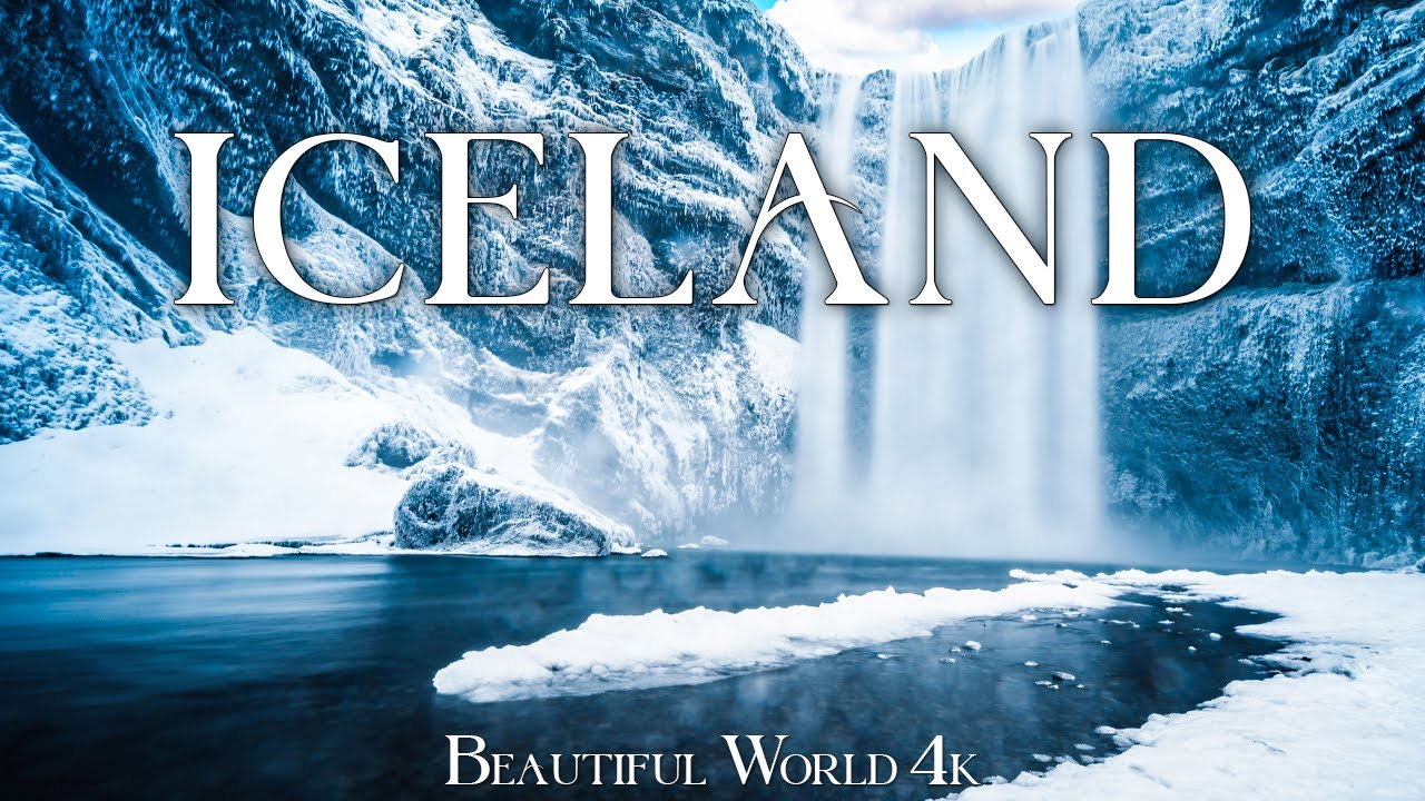 Iceland 4K &ndash; Winter&rsquo;s Magic at Kirkjufell: Where Snow Meets Starlight in Iceland&rsquo;s Frozen Heart
