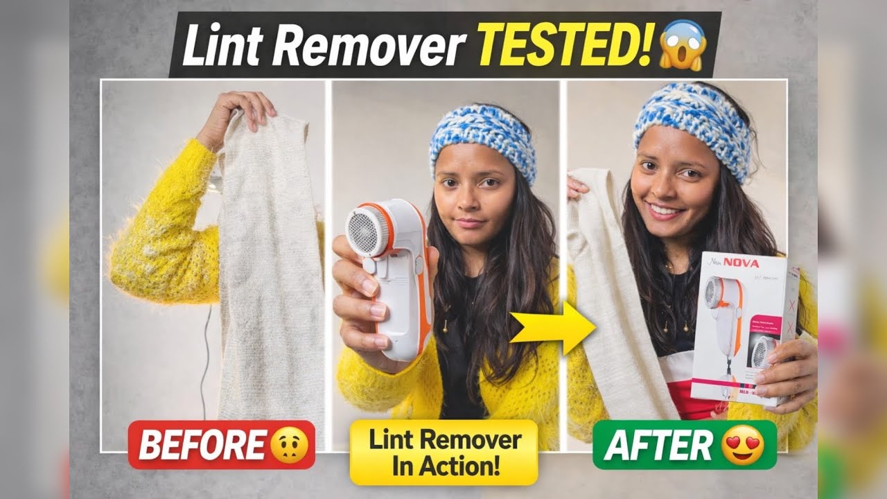 Is Lint Remover Really Works? 😱 | Honest Review + Demo