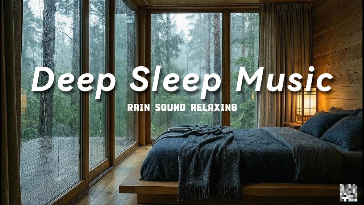 Peaceful Rain at a Forest Cabin 🌲 | Sleep & Meditation