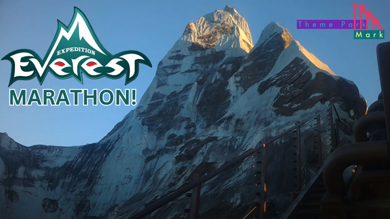 Expedition Everest Marathon! - Disney's Animal Kingdom (4K HD POV) - January 2025