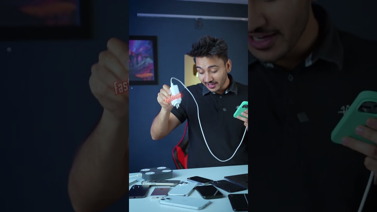 Apple iphone Charging Tricks 100% Battery 🤯🤯 #shorts  #techmaster