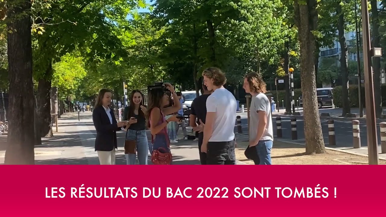 Les r&eacute;sultats du Bac 2022 sont tomb&eacute;s !
