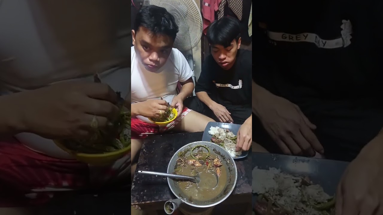 Adobo sa gata pusit mga pare