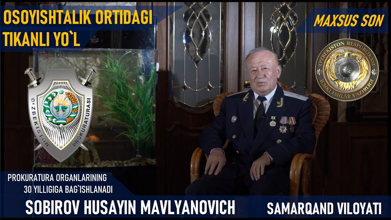 Osoyishtalik ortidagi tikanli yoʻl 49-son | Husayin Sobirov, Samarqand viloyati