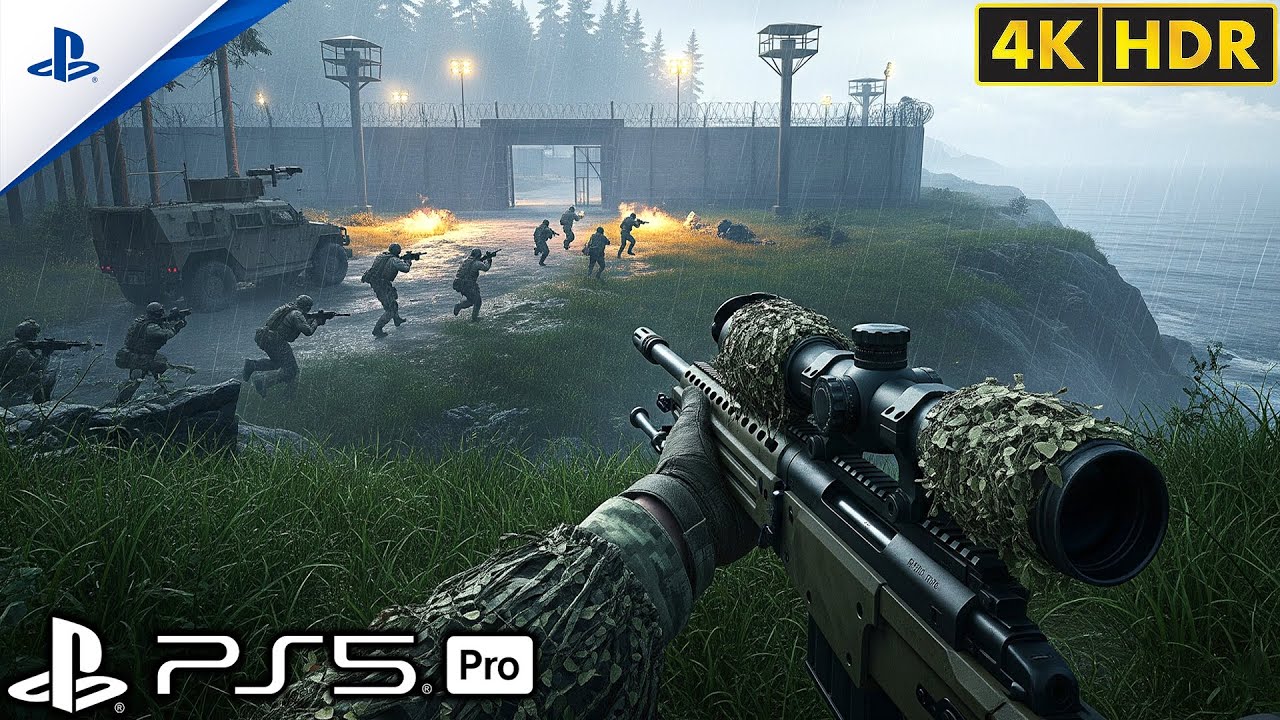 (PS5) Побег из тюрьмы | Ультрареалистичный игровой процесс с захватывающей графикой [4K 60 кадров...