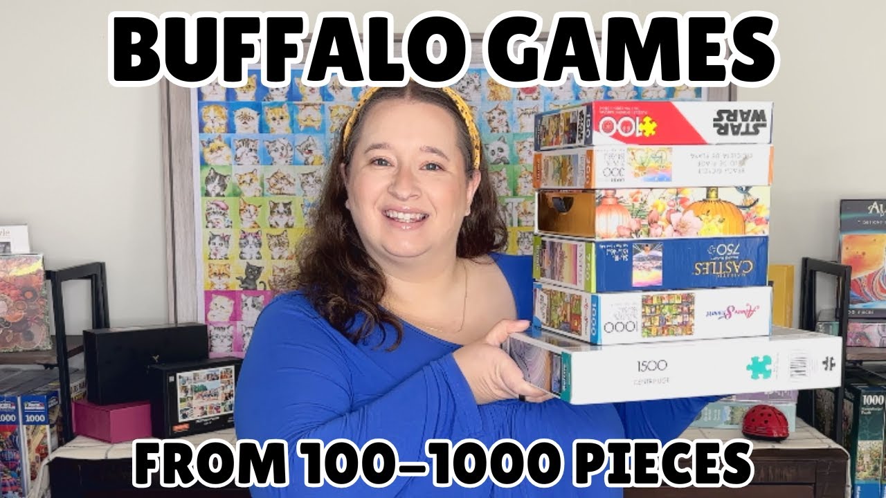 From 100 to 1000 Pieces All in One Day!!! | Buffalo Games Review // Everyday May 3