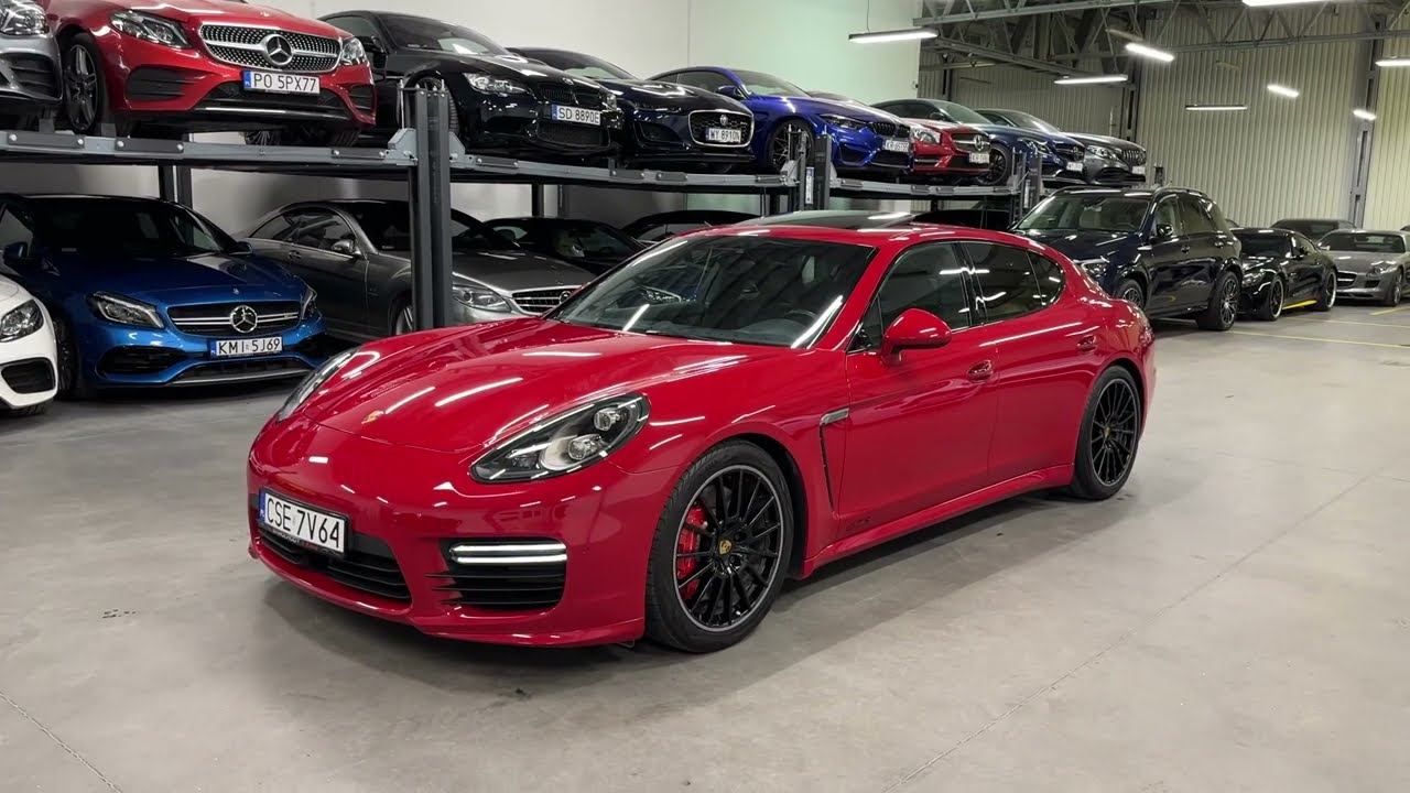 Porsche Panamera GTS 4.8 V8 440 KM, 2015. Carmine Red. Sport Chrono. Widoeprezentacja.