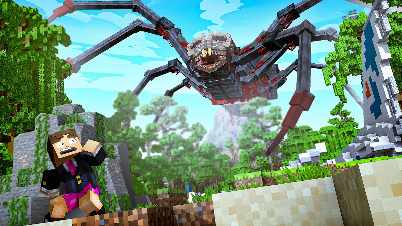 MAIOR ARANHA DO MUNDO: TITAN ABADDON no MINECRAFT!
