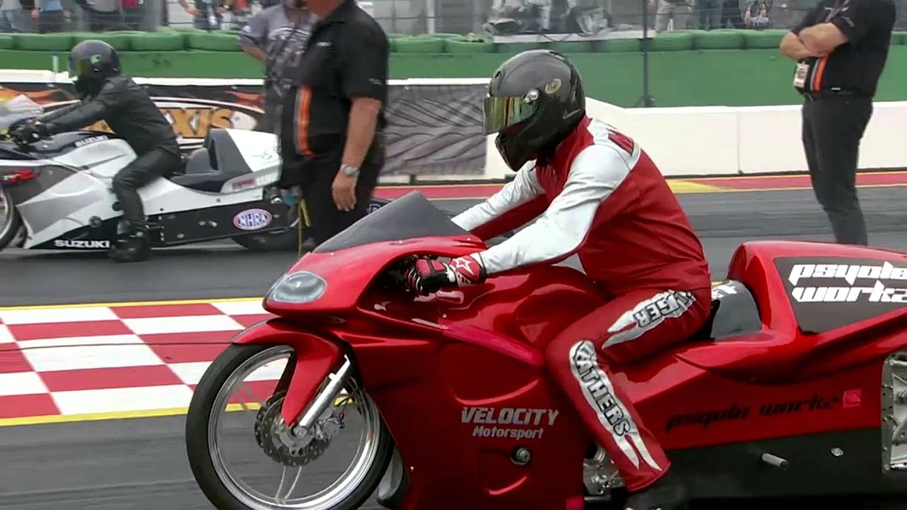 Pro stock dragbike - Bertrand MAURICE 2015