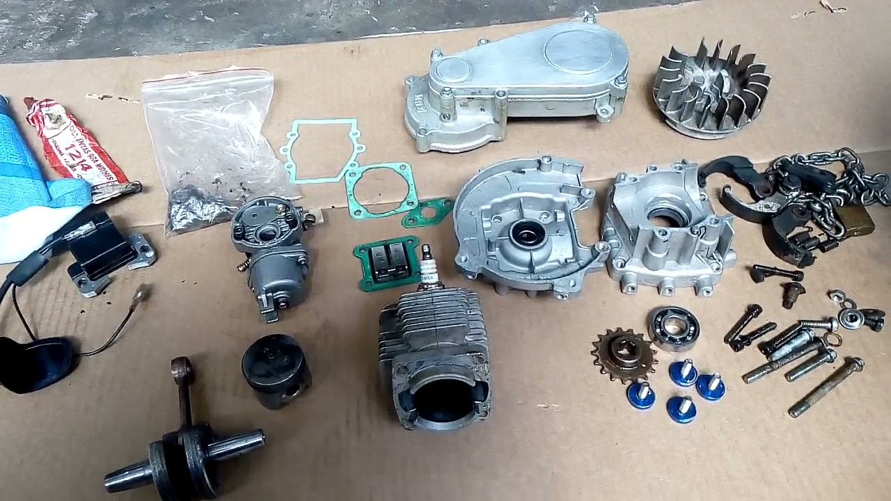 Mini moto não pega por nada pode  ser virabrequim desalinhado