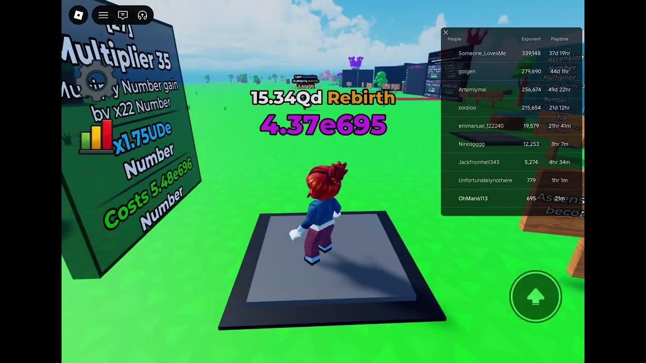 NUMBERS GO UP Game