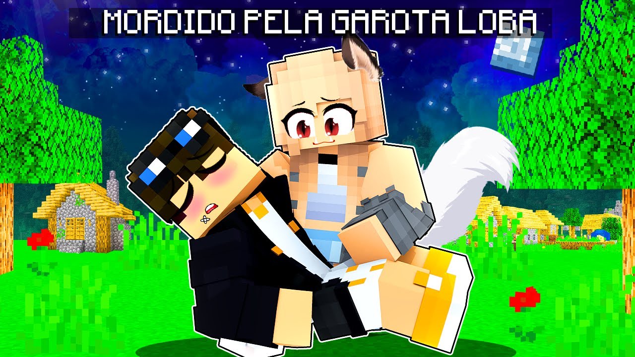 Sthan foi MORDIDO por uma GAROTA LOBISOMEM no Minecraft!