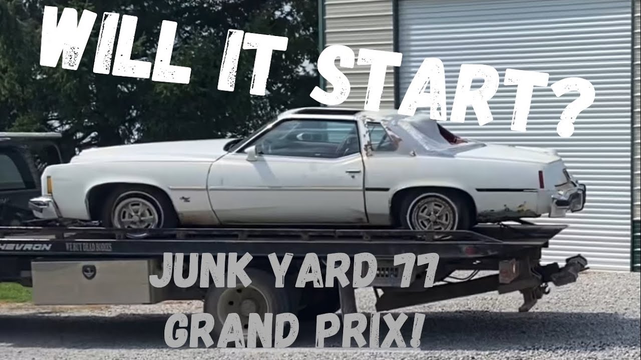 Will it start?  ABANDONED 1977 Pontiac Grand Prix saved from scrap!