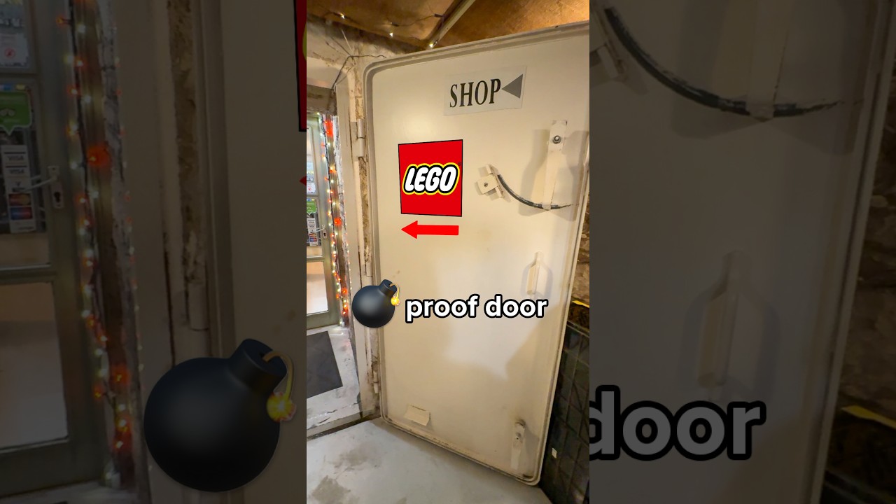 Большинство фанатов LEGO никогда не найдут этот магазин-бункер 😳