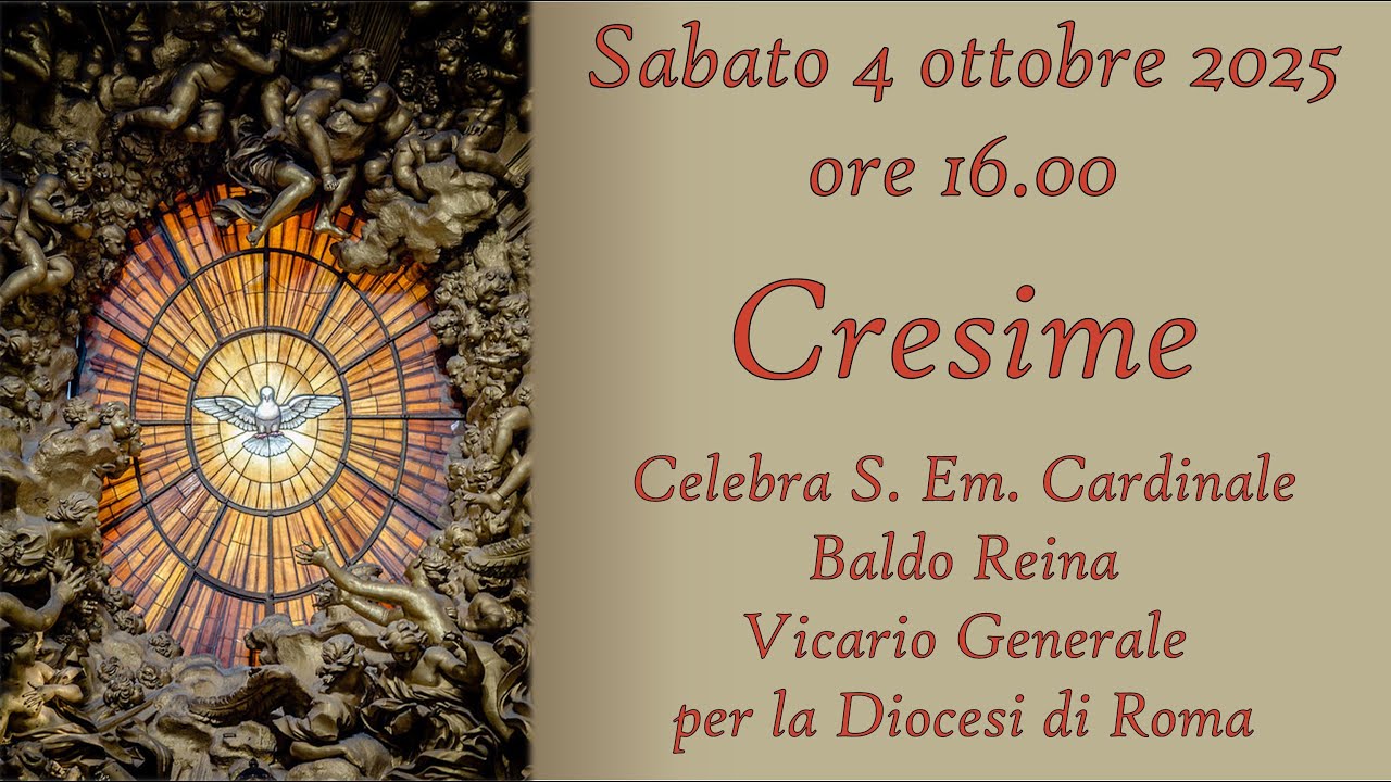 Cresime - 4 ottobre 2025