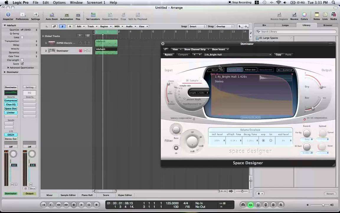 Учебное пособие по Logic Pro 9 &mdash; основы