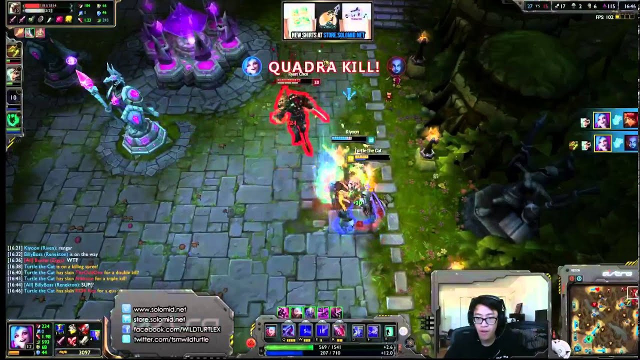 TSM Wildturtle - Jinx Pentakill [Highlight]