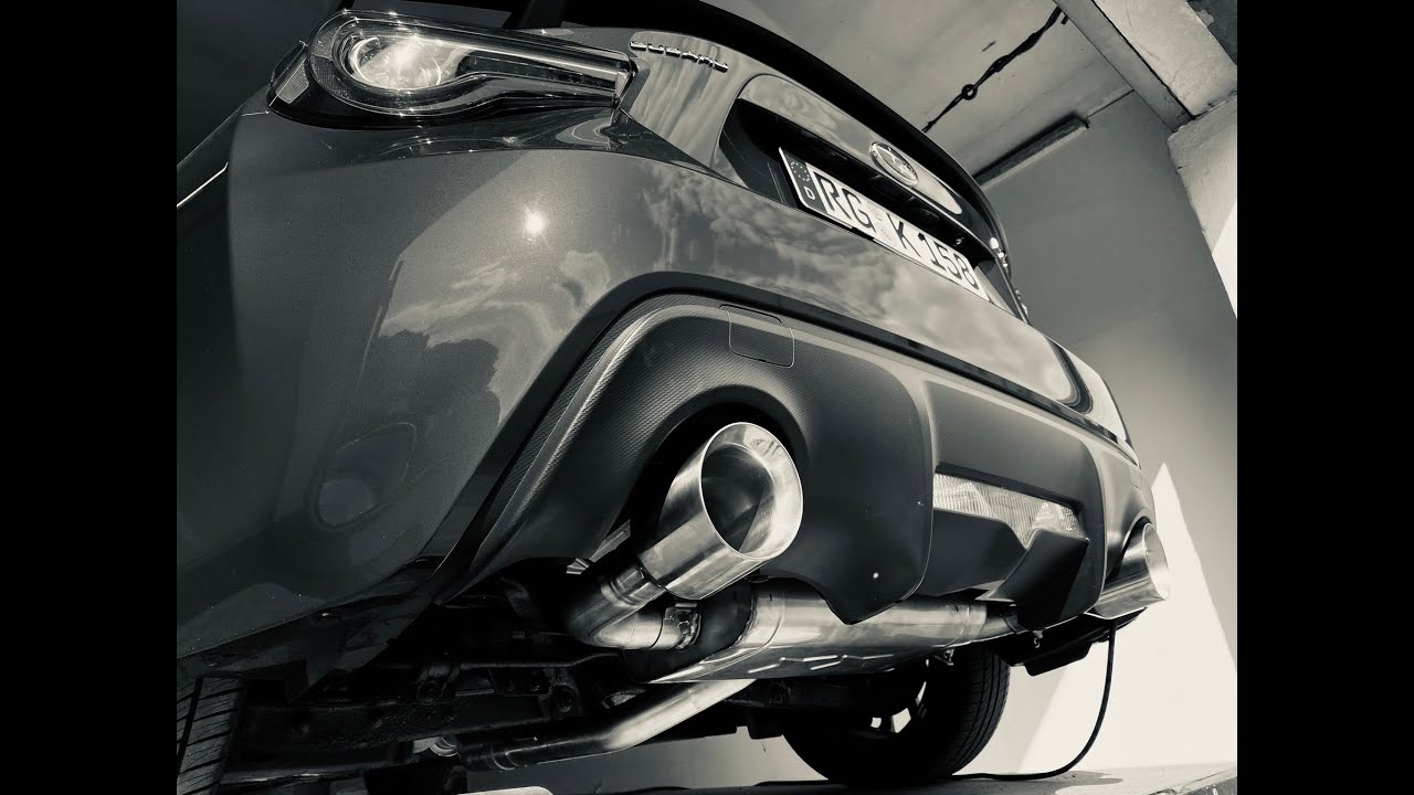 DTH Klappenabgasanlage Subaru BRZ / Toyota GT86 Facelift OPF