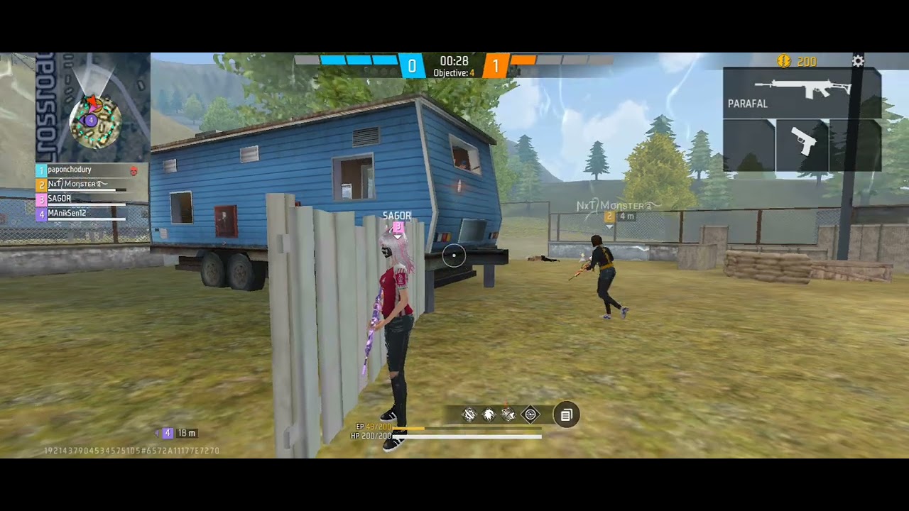 freefire clash squad after ling time gameplay