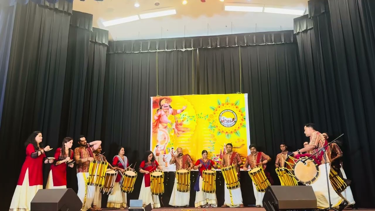 Empire beats performance at IEMA Onam celebration 2025.