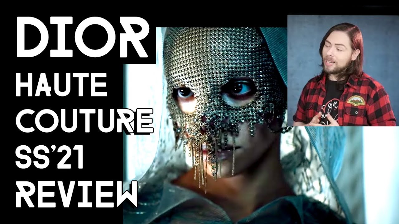 Fashion expert reviews Christian Dior haute couture spring summer 2021 collection - live