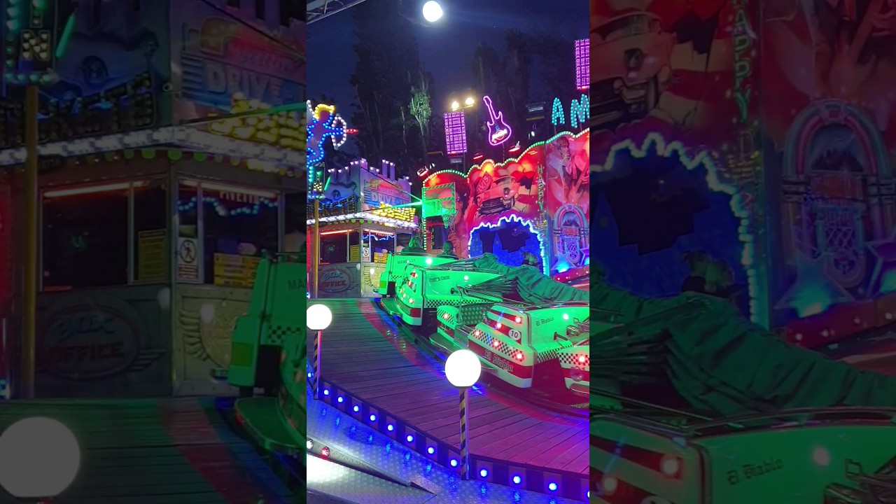 Amor Express Wilder Farbwechsel Luna Park Adriatico Italien #trending #kirmes #attraction #2023 #new
