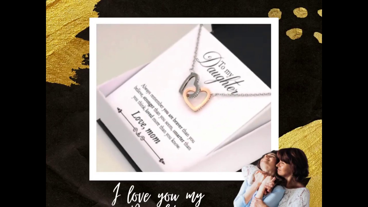 Mother to Daughter Gift | Inseparable Hearts Necklace