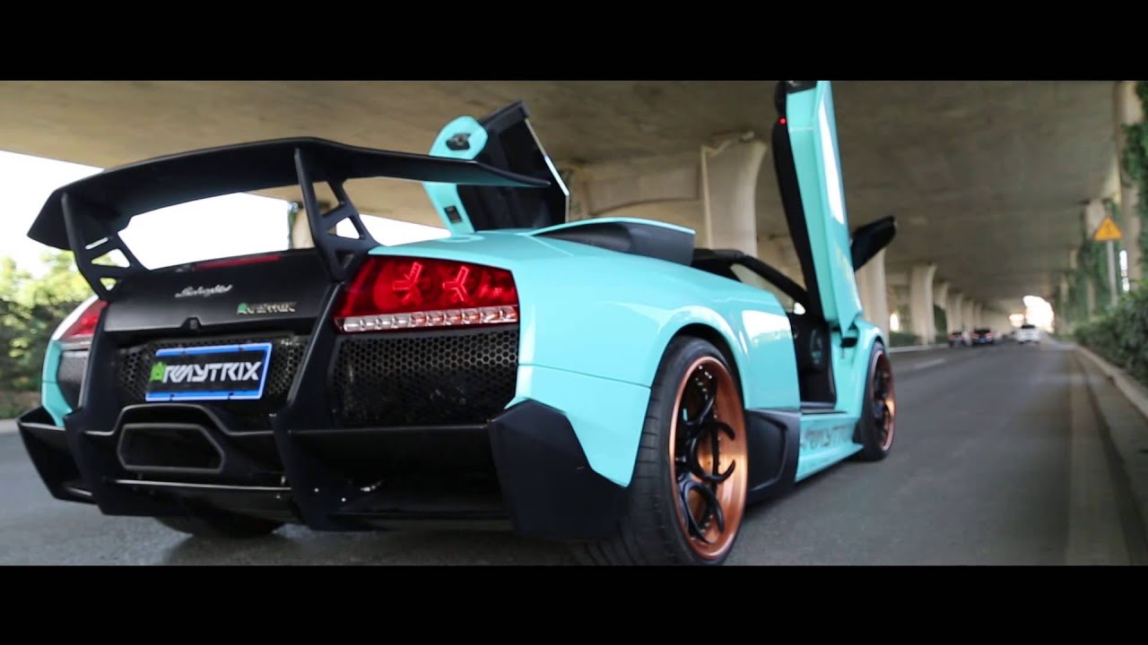 F1 SCREAM! Murcielago LP640 w/ Armytrix Exhaust & ADV1 Wheels