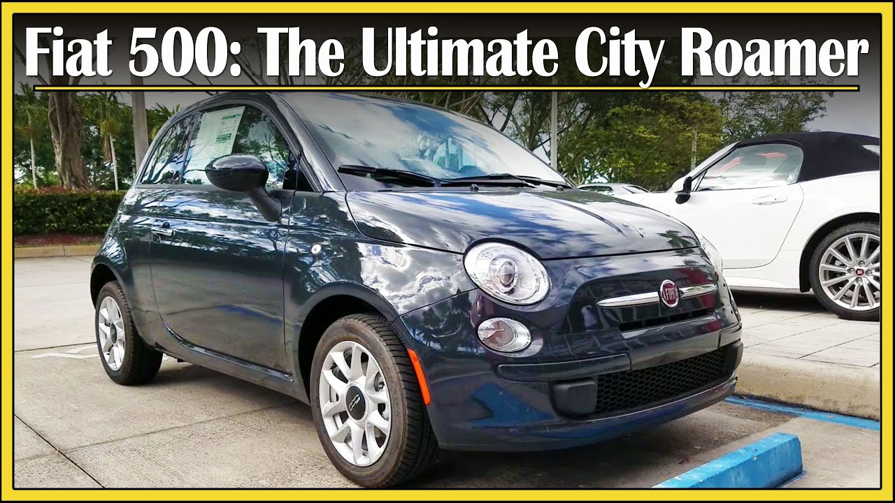2017 - 2019 Fiat 500 Pop Review | Refreshed & Starting Under $16,000! | Detailed Full Walk Around