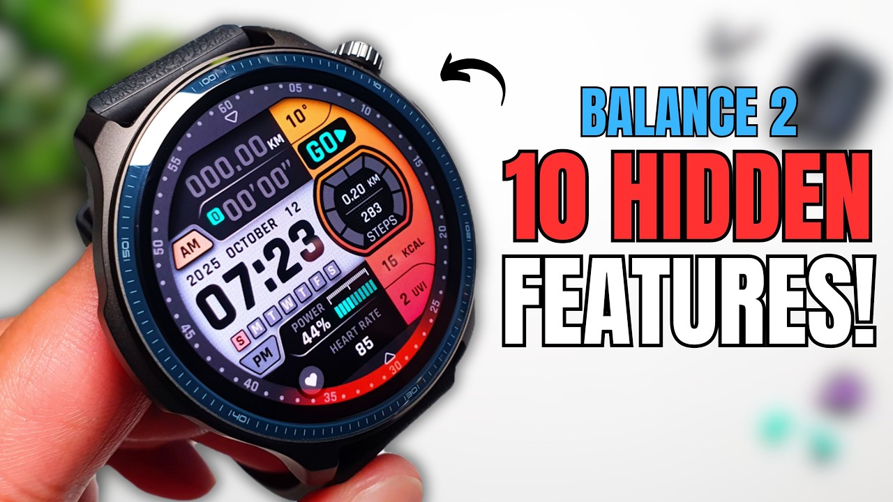10+ скрытых возможностей Amazfit Balance 2!