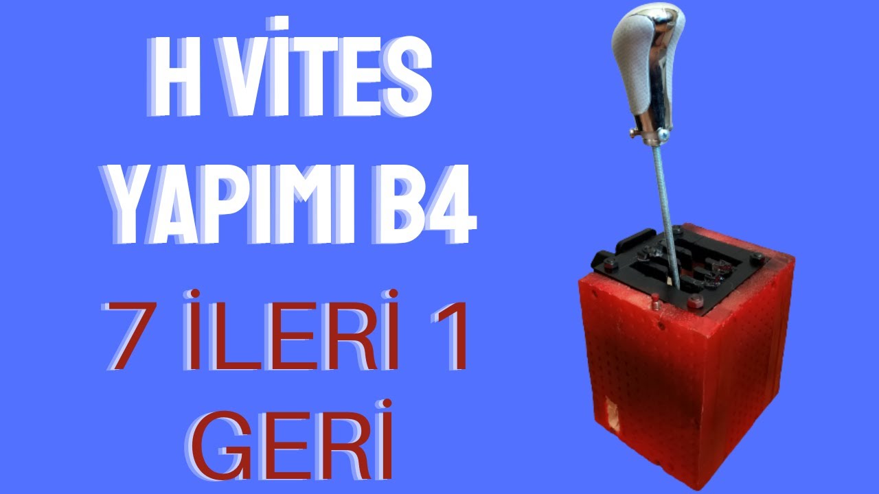 Arduino İle Direksiyon Seti Yapımı | B4 | H Vites Yapımı