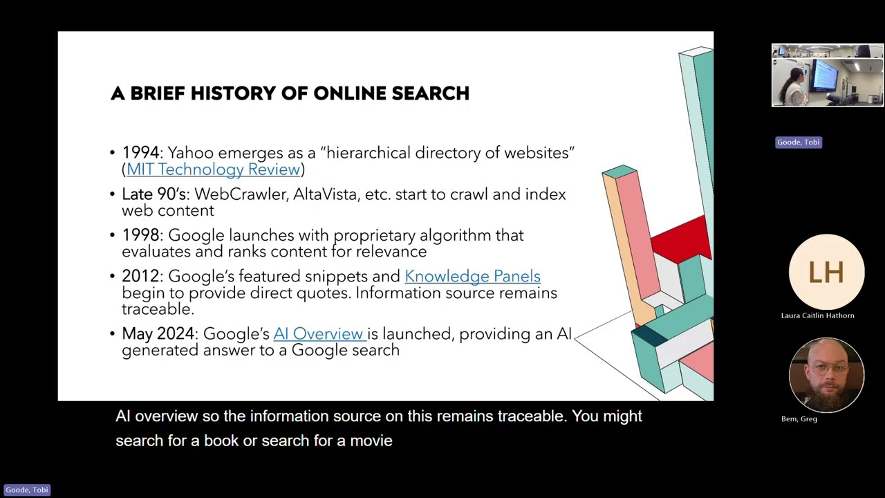 Un-AI-Voidable? Part 1: GenAI in Search Results (Winter 2026 Walk In Workshop)