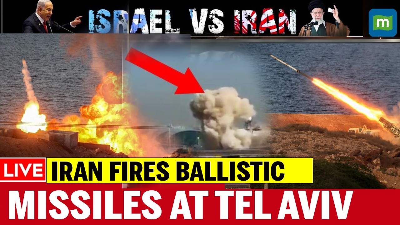 🔴Iran Missiles On Tel Aviv LIVE: Iran DEMOLISHES Tel Aviv With Huge Cluster Bomb Attack