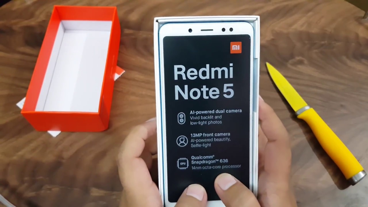 Xiaomi Redmi Note 5:The Ultimate Unboxing and First Impression of the Midrange Smartphone