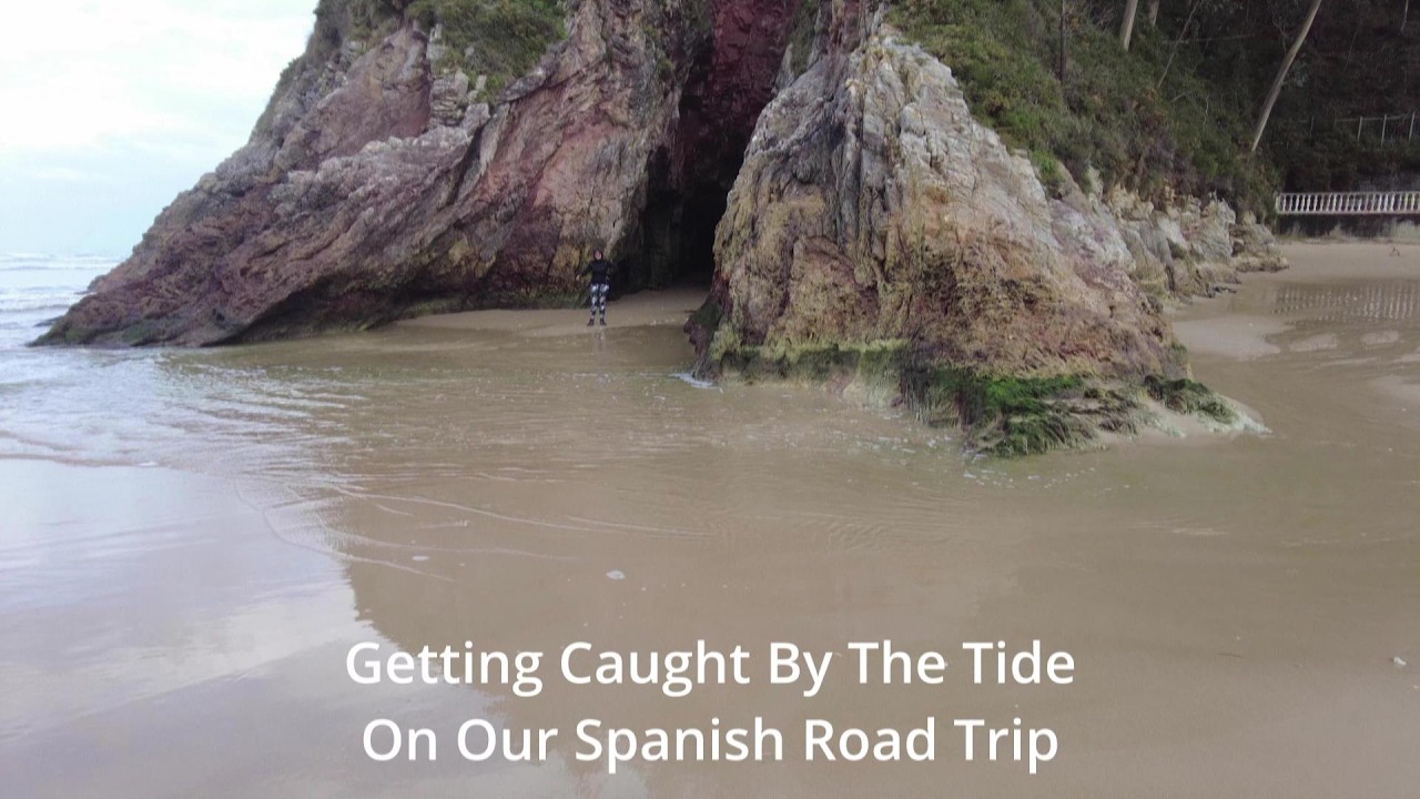 Heading Slowly West & Getting Caught By The Tide - Spain Road Trip 2026 VL2