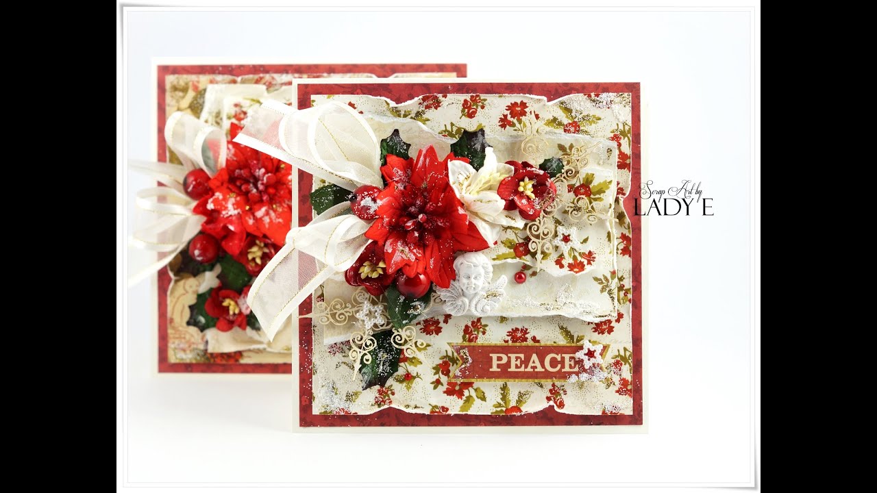 Traditional Christmas Cards Tutorial - Wild Orchid Crafts