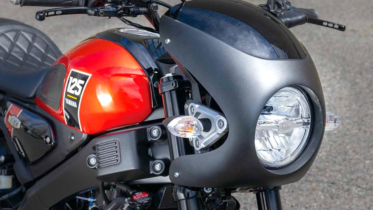 All New Yamaha XSR 125 2023 - Cafe Racer Custom