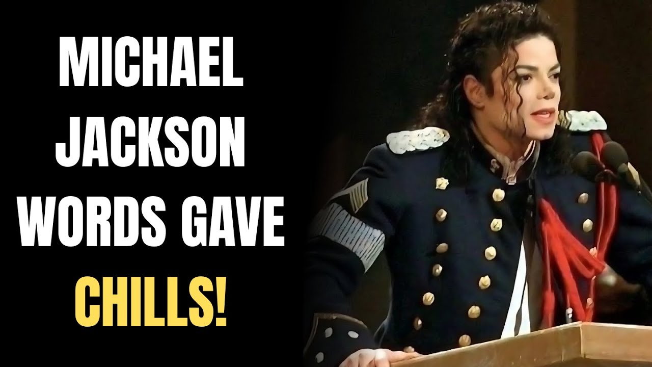 The Greatest Michael Jackson Award Speeches of All Time