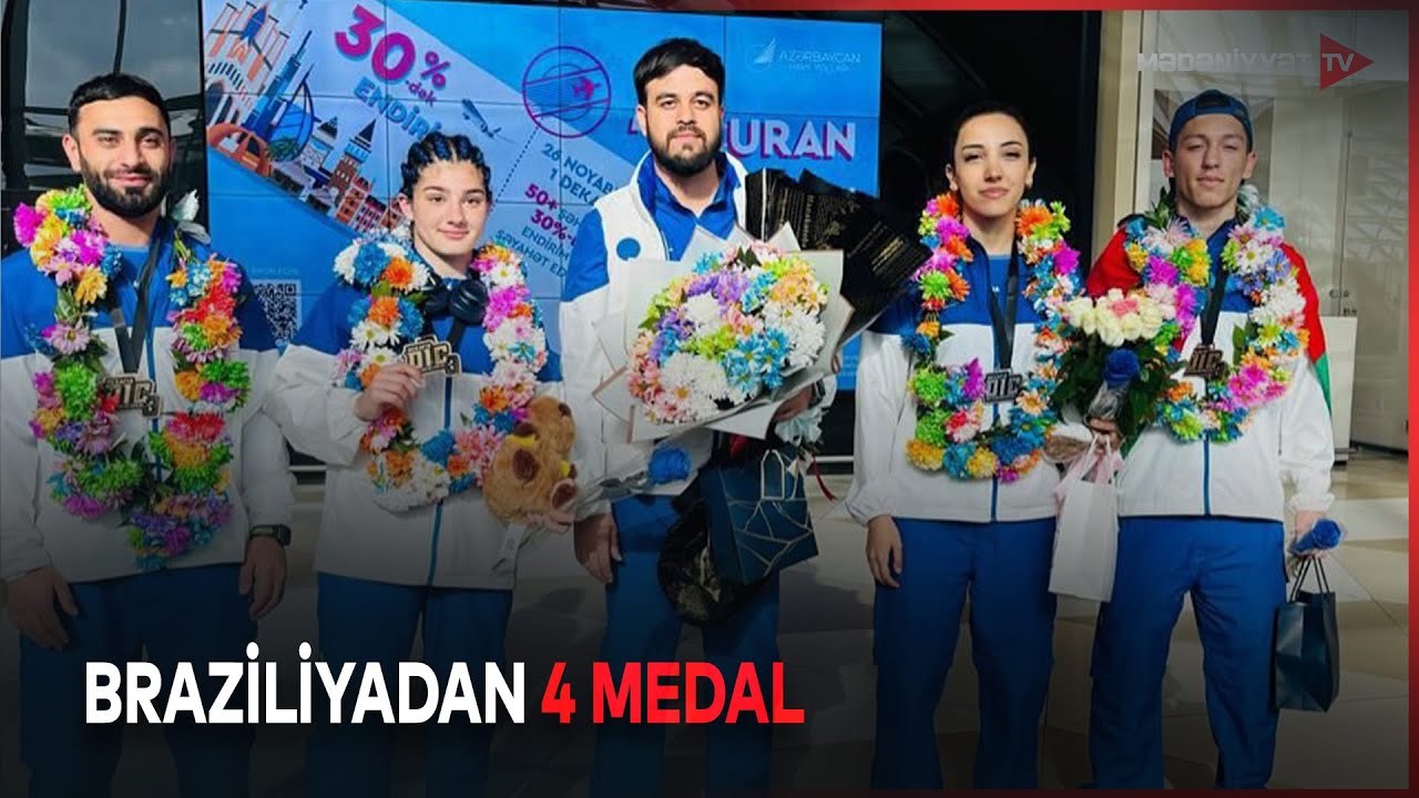 Azərbaycan Capoeira Federasiyasının böyük uğuru: Braziliyada 4 medal