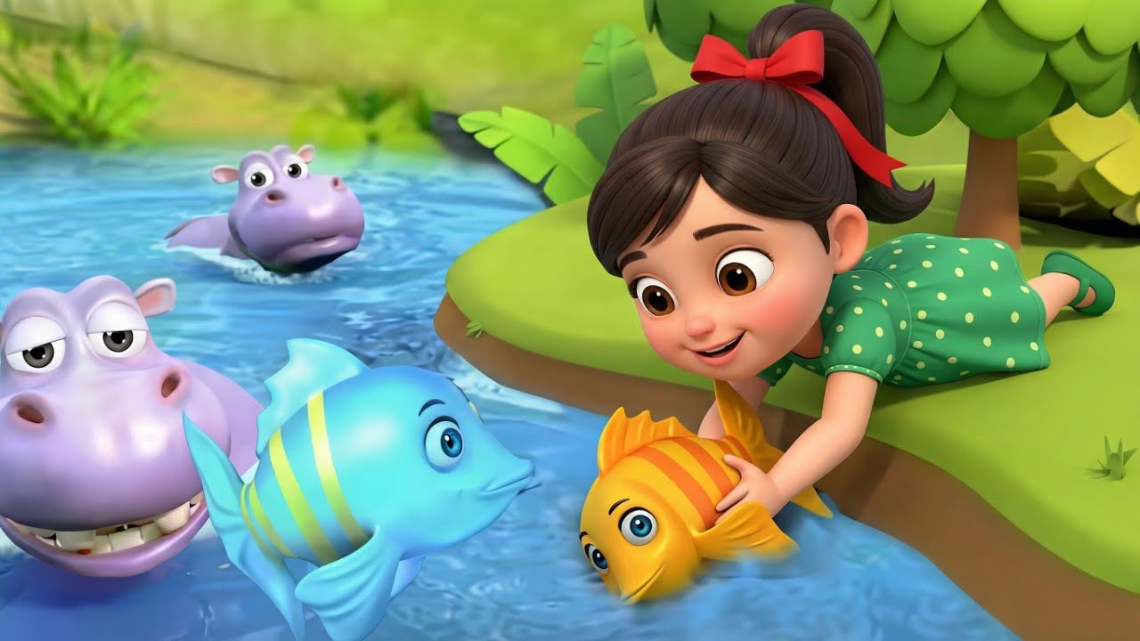 Machhali Jal Ki Rani Hai l मछली जल की रानी है l All Hindi Rhymes & Kids Song l AV Kids India 