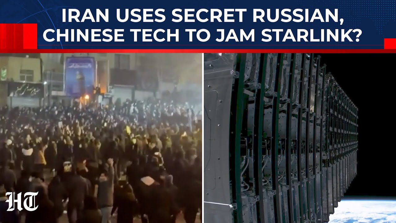 Iran Snatches Trump's Advantage, Uses Secret Russian-Chinese Tech To Jam Starlink Internet?| Protest