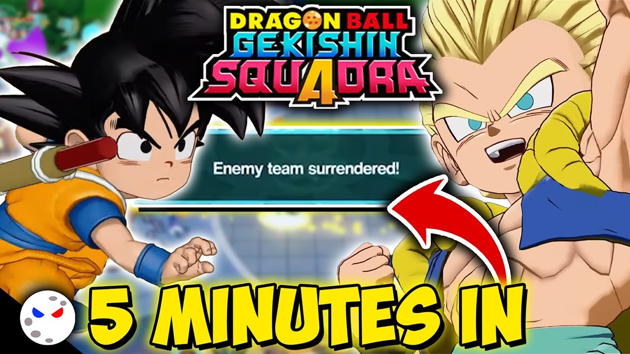 *РАНО* Сдаваться НУЖНО ПРЕКРАТИТЬ! - Dragon Ball Gekishin Squadra Сезон 2